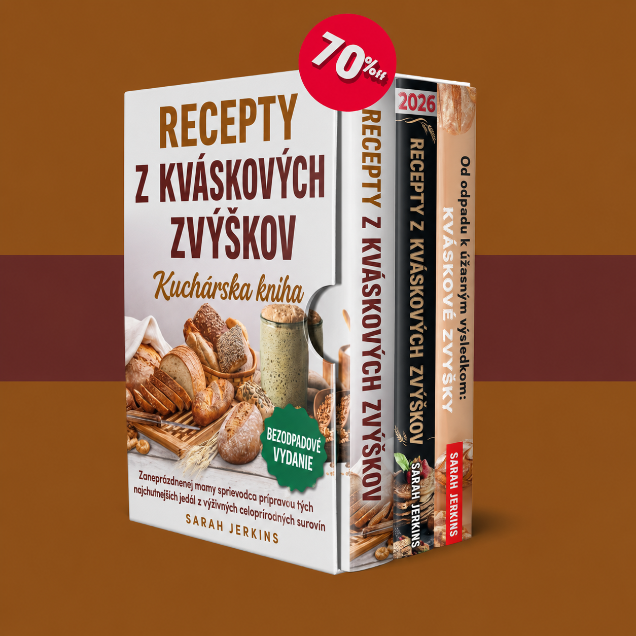 Kniha receptov zo zvyškov kvásku + 2 BONUSY