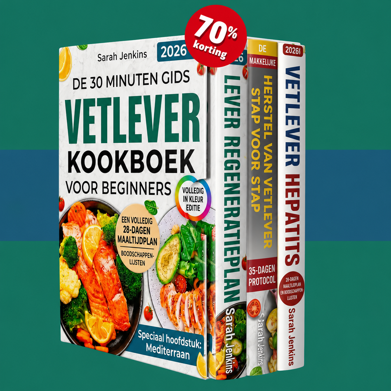 Het Complete Kookboek voor de Vette Lever voor Beginners + 2 BONUS