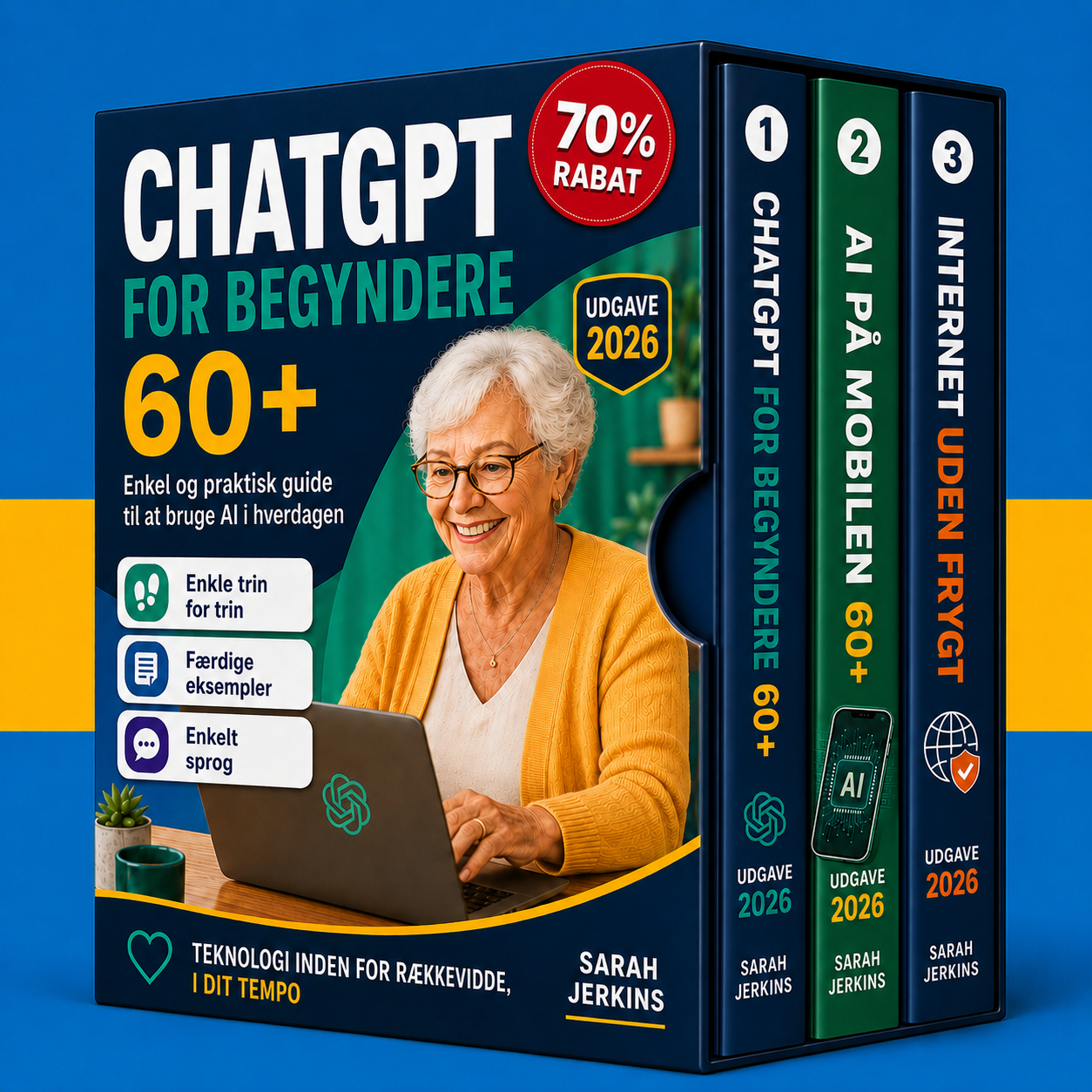 ChatGPT for begyndere 60+ + 2 BONUS