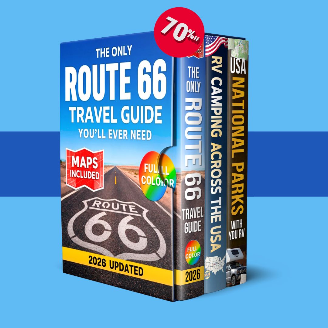 Der einzige Route 66 Reiseführer + 2 BONI