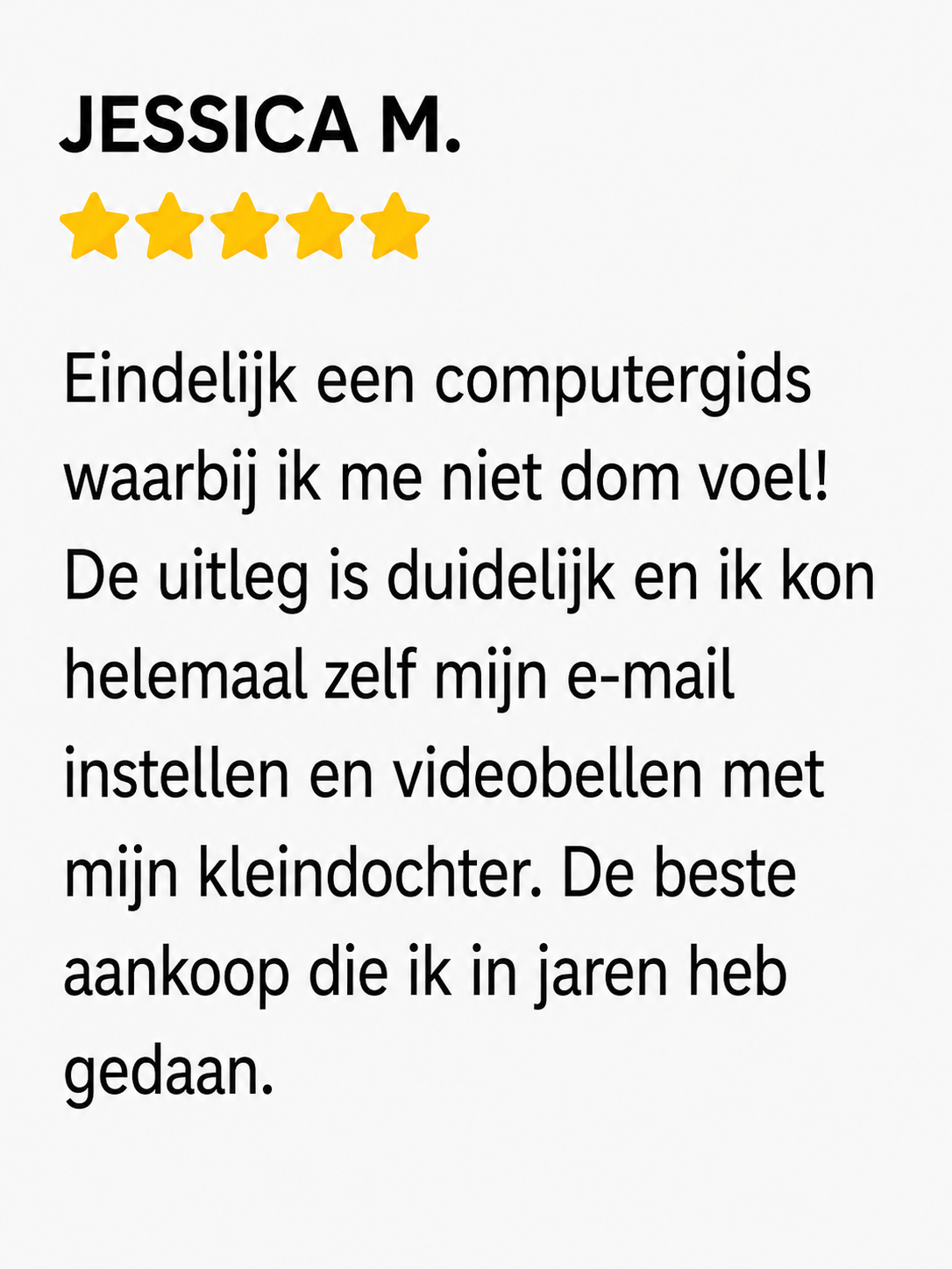 Klantbeoordeling 1