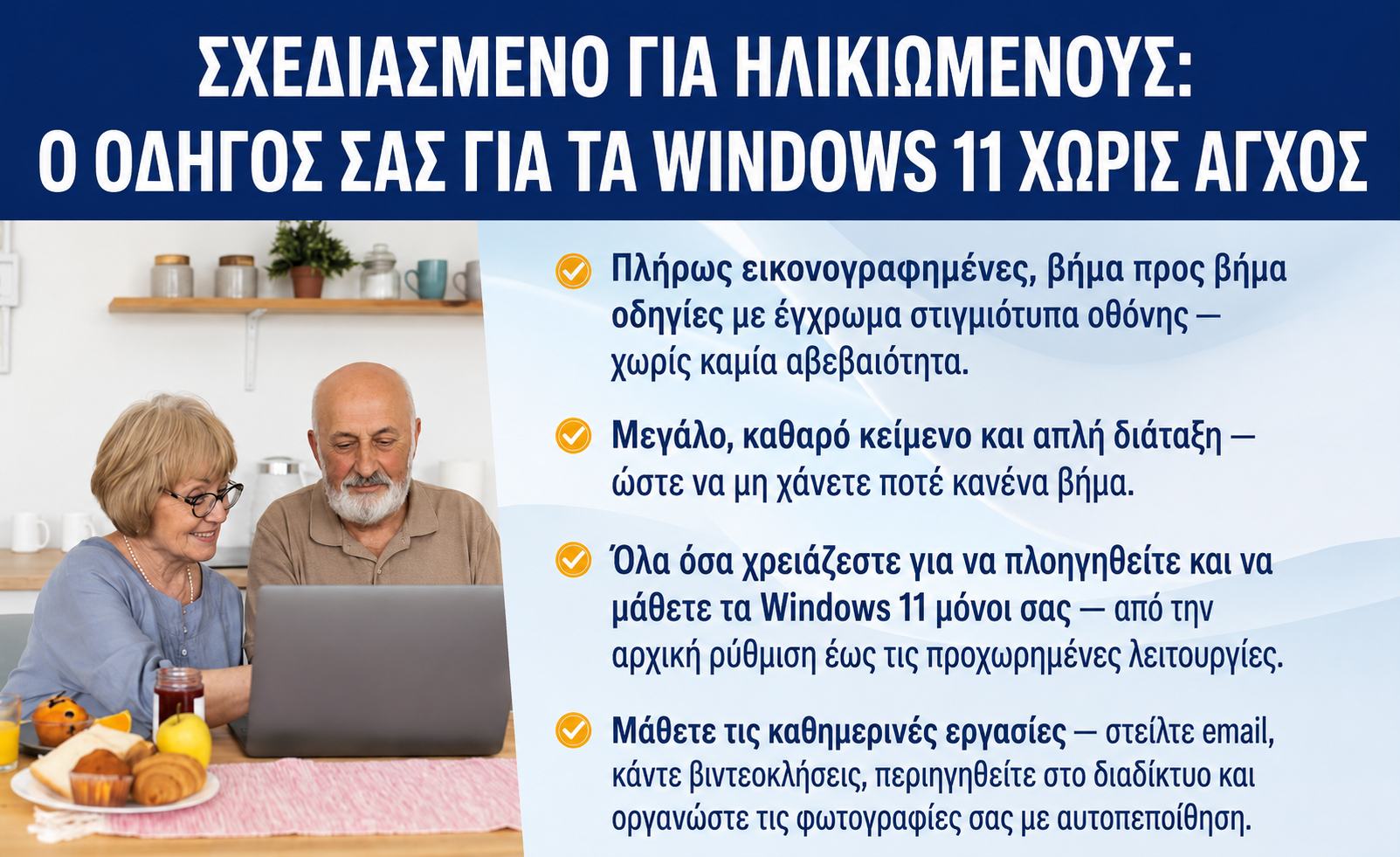Ηλικιωμένοι και Windows 11