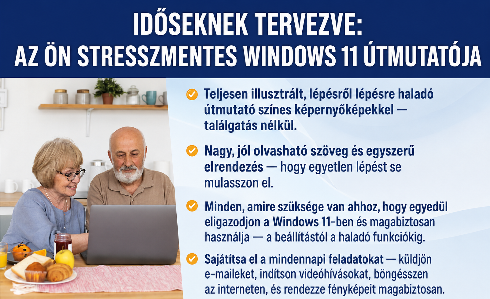 Idősek és a Windows 11