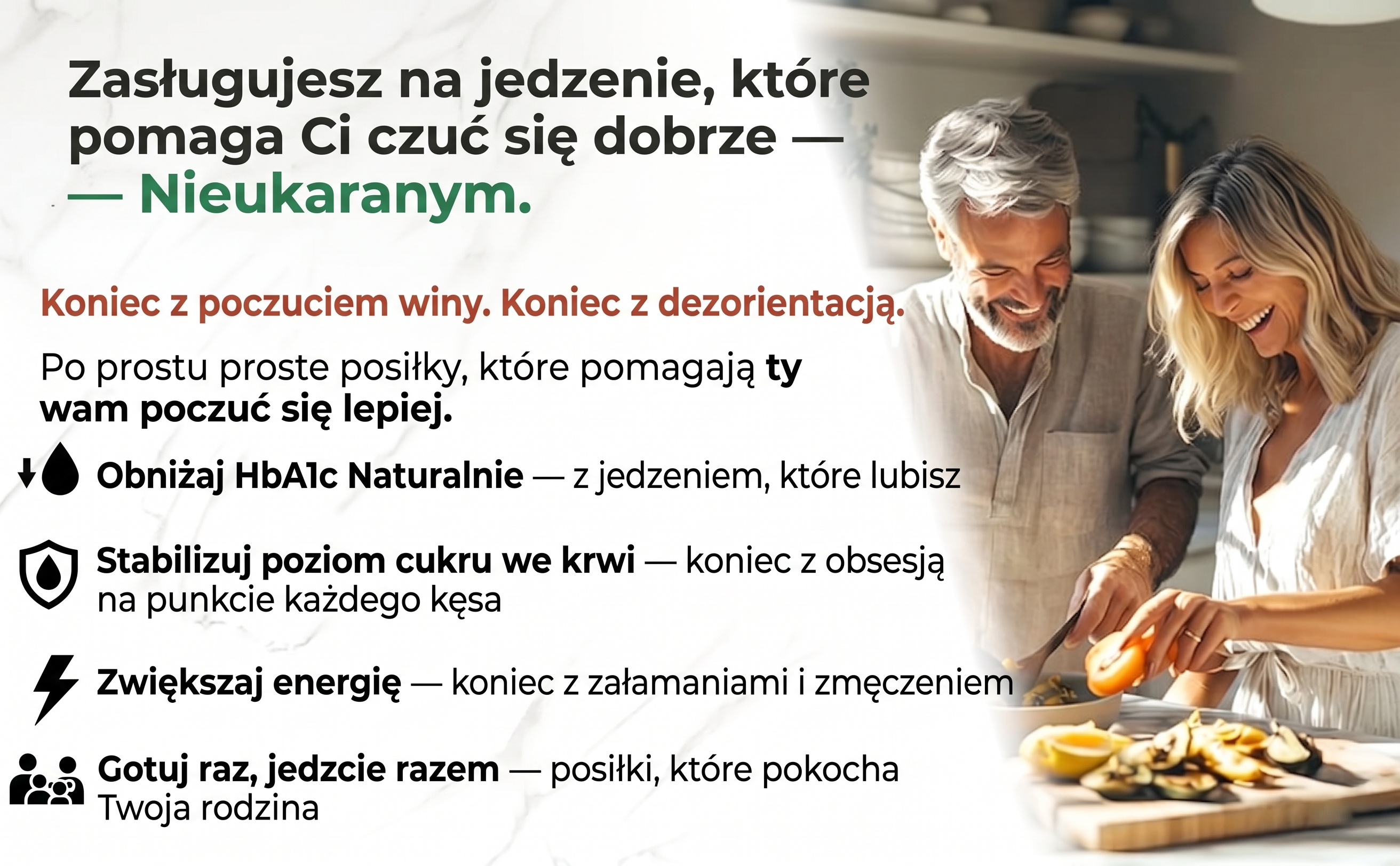 Zdrowy posiłek dla diabetyków
