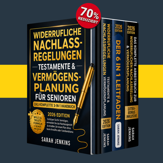 Living Trusts, Testamente & Nachlassplanung für Senioren + 2 BONUSE