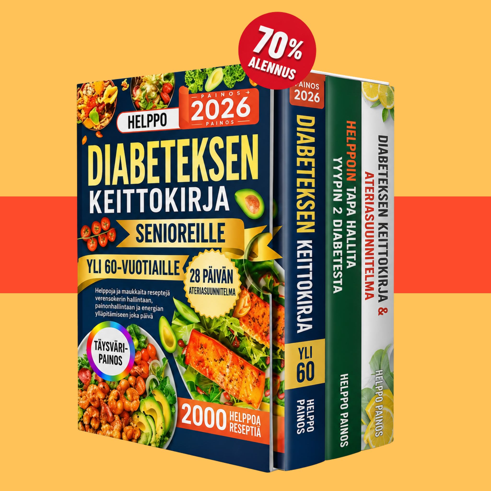Helpoin diabetesruokavalio yli 60-vuotiaille – kuva tuotteesta