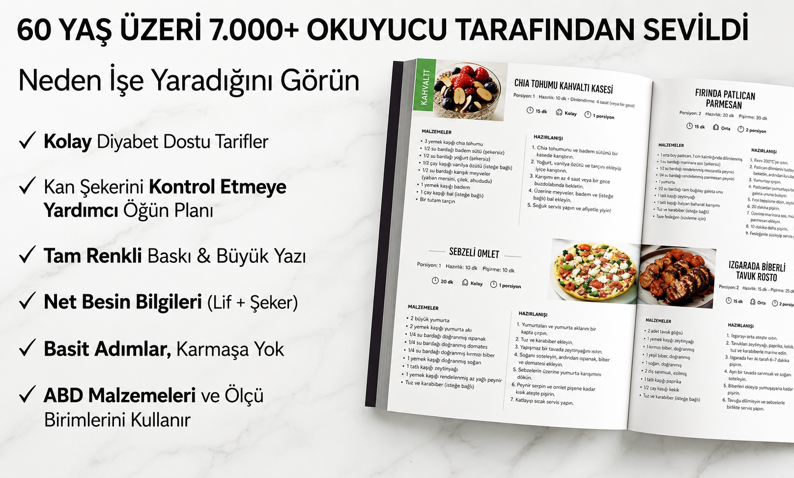 Diyabet diyeti yaşam tarzı görseli