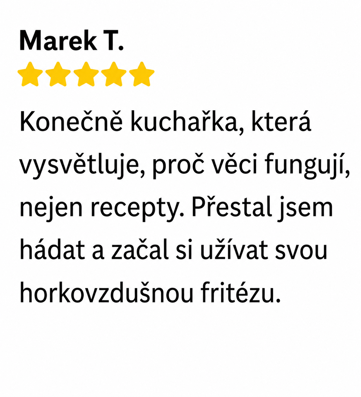 Customer review 1