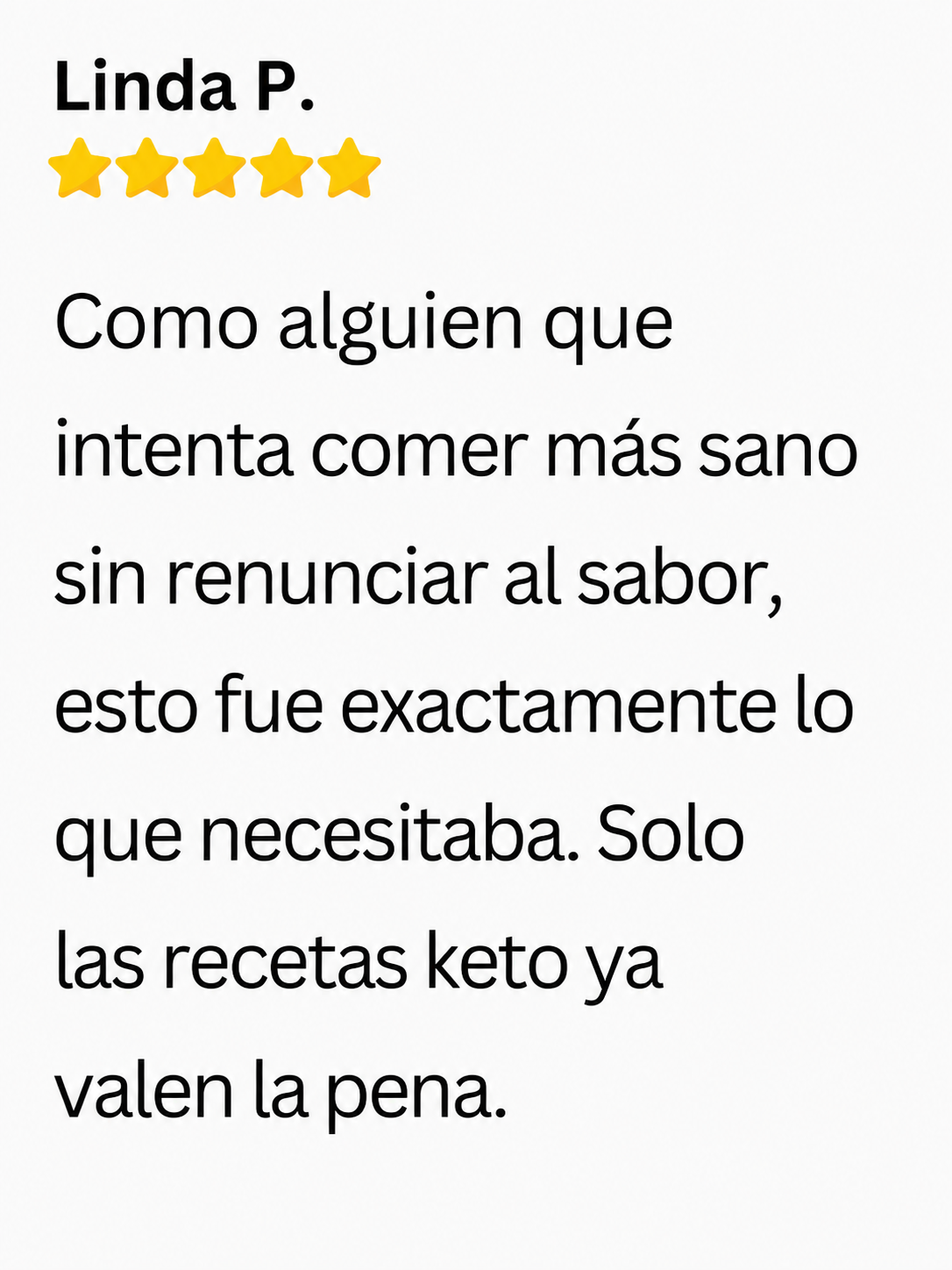 Opinión del cliente 3