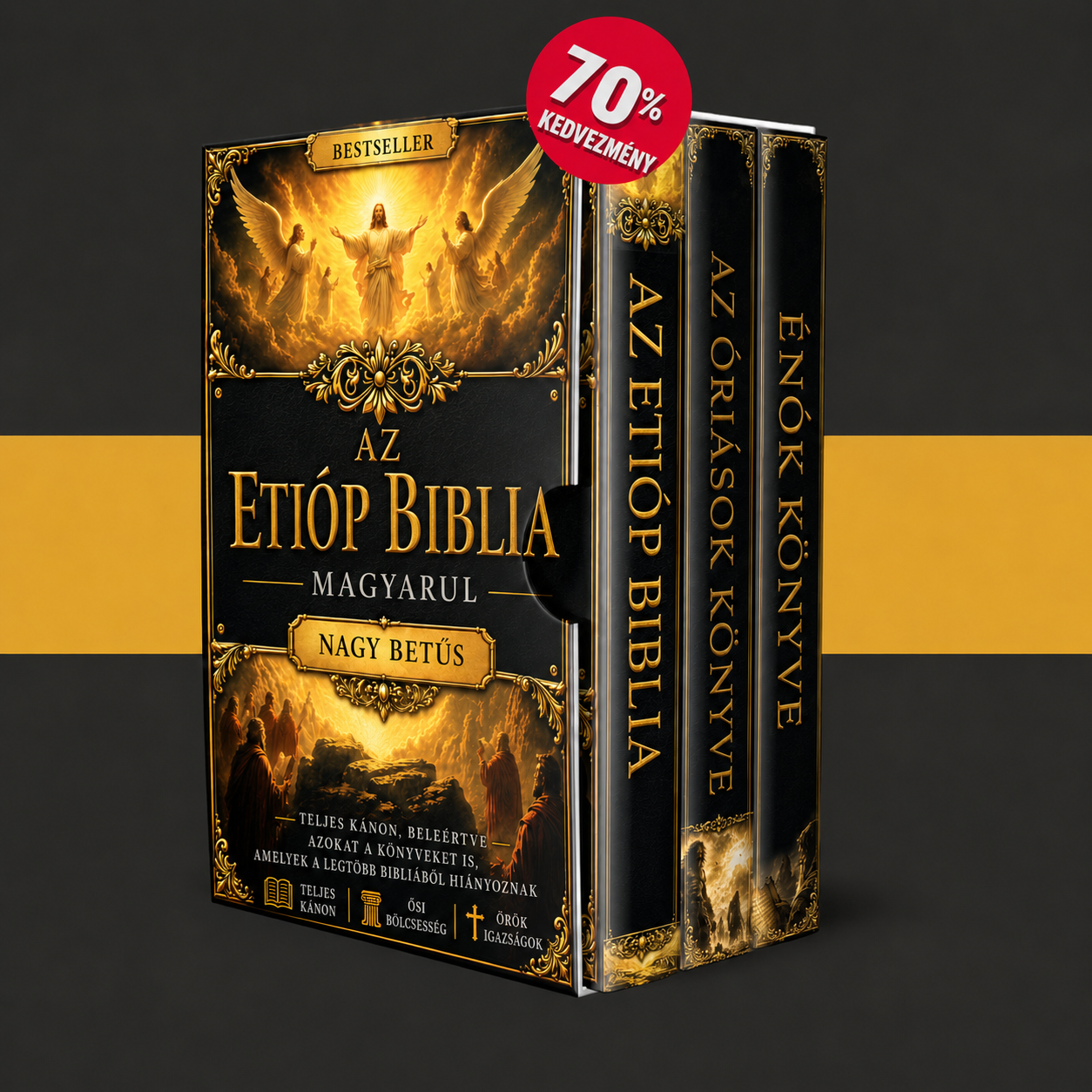 Etióp Biblia + 2 BÓNUSZ