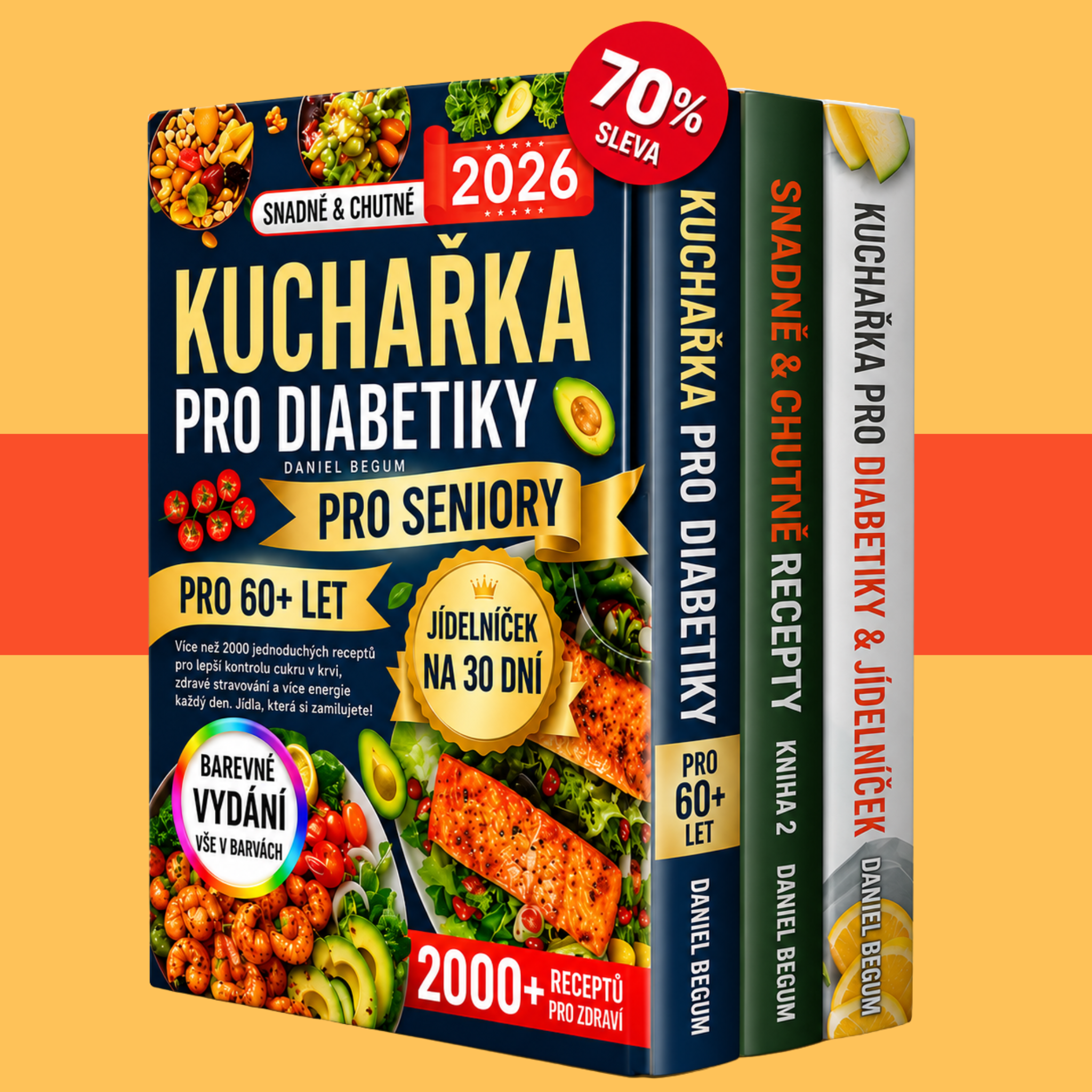 Nejjednodušší dieta pro diabetiky po šedesátce – produktová fotografie