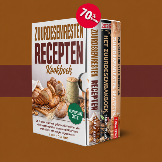 Kookboek voor zuurdesemdiscard + 2 BONUSSEN