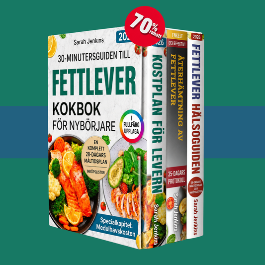 Den Kompletta Kokboken för Fettlever för Nybörjare + 2 BONUSAR