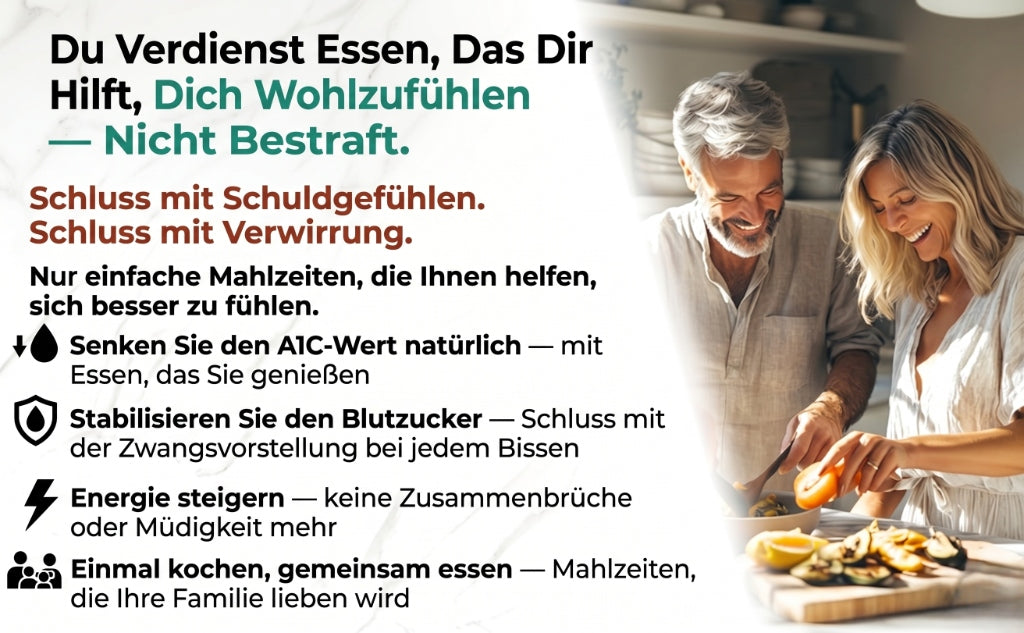 Gesunde Diabetiker-Mahlzeit