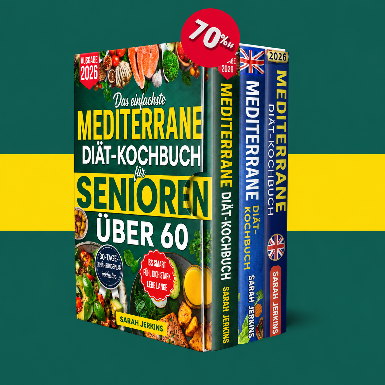 Kochbuch für mediterrane Küche für Senioren