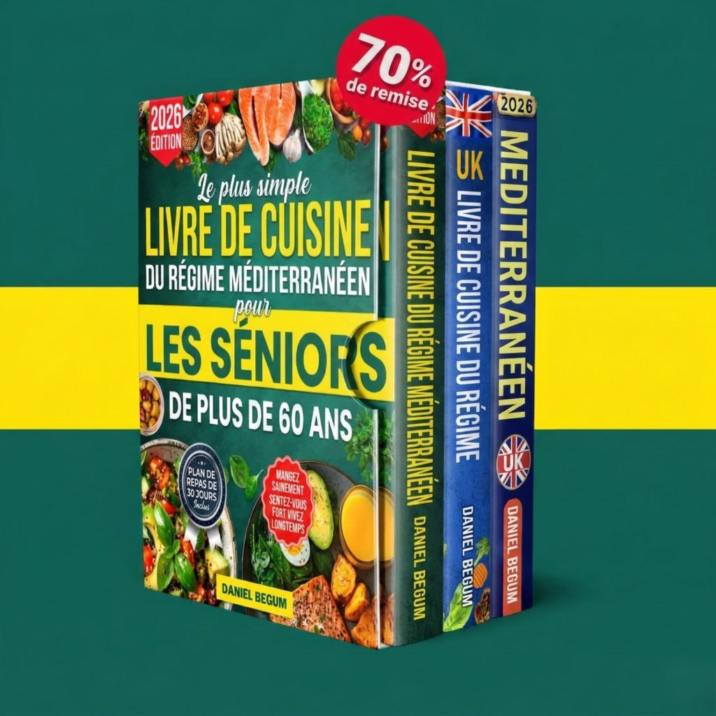Livre de cuisine du Régime Méditerranéen pour Seniors