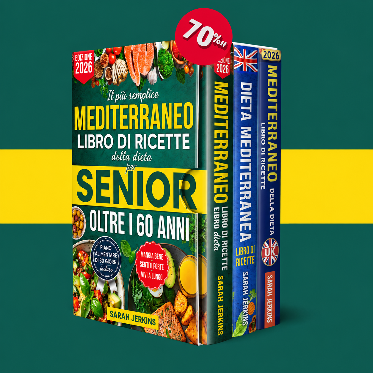 Cucina Mediterranea per Senior + 2 BONUS