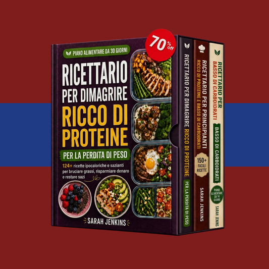 Pacchetto Definitivo: Ricette Proteiche e Low Carb + 2 BONUS