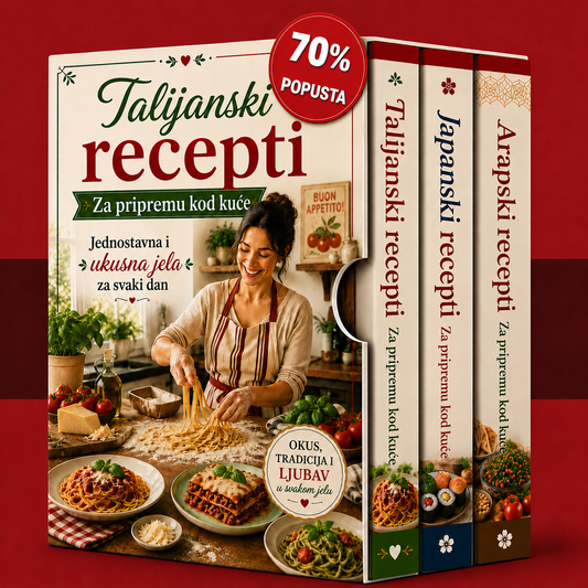 Vodič za talijanske recepte + 2 BONUSA