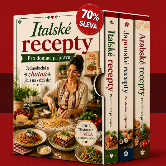Průvodce italskými recepty + 2 BONUSY
