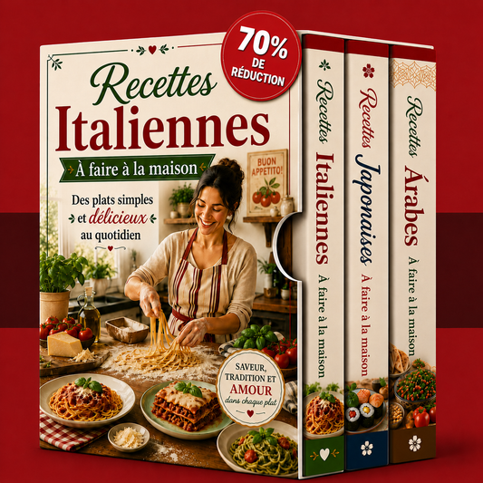 Saveurs du monde : italiennes, japonaises et arabes