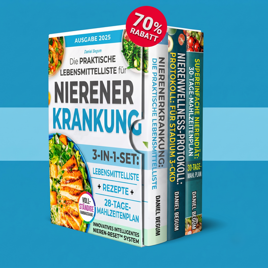 Kochbuch: Nierenerkrankung & Nierendiät + BONUS