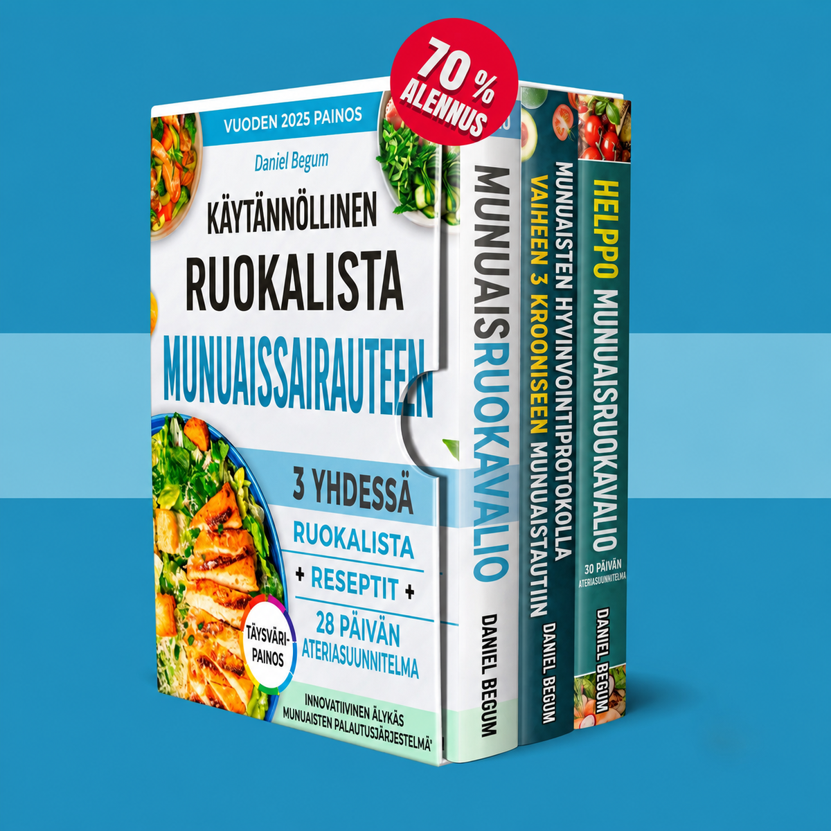 Keittokirja: Munuaistauti ja munuaisterveellinen ruokavalio + BONUS