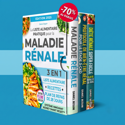 Livre de Recettes : Maladie Rénale & Régime Rénal + BONUS