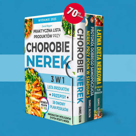 Książka kucharska: Choroby nerek i dieta nerkowa + BONUS