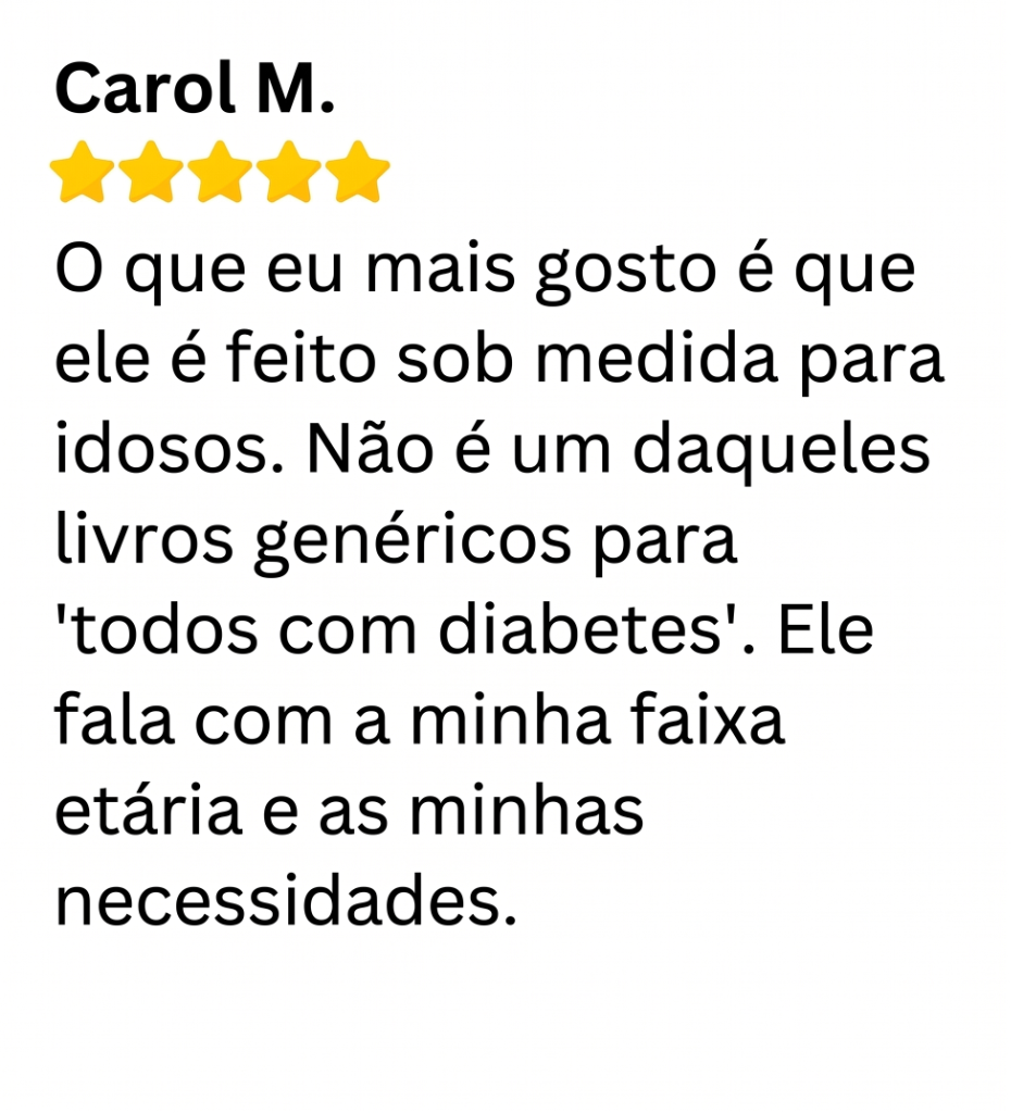 avaliação do cliente 3
