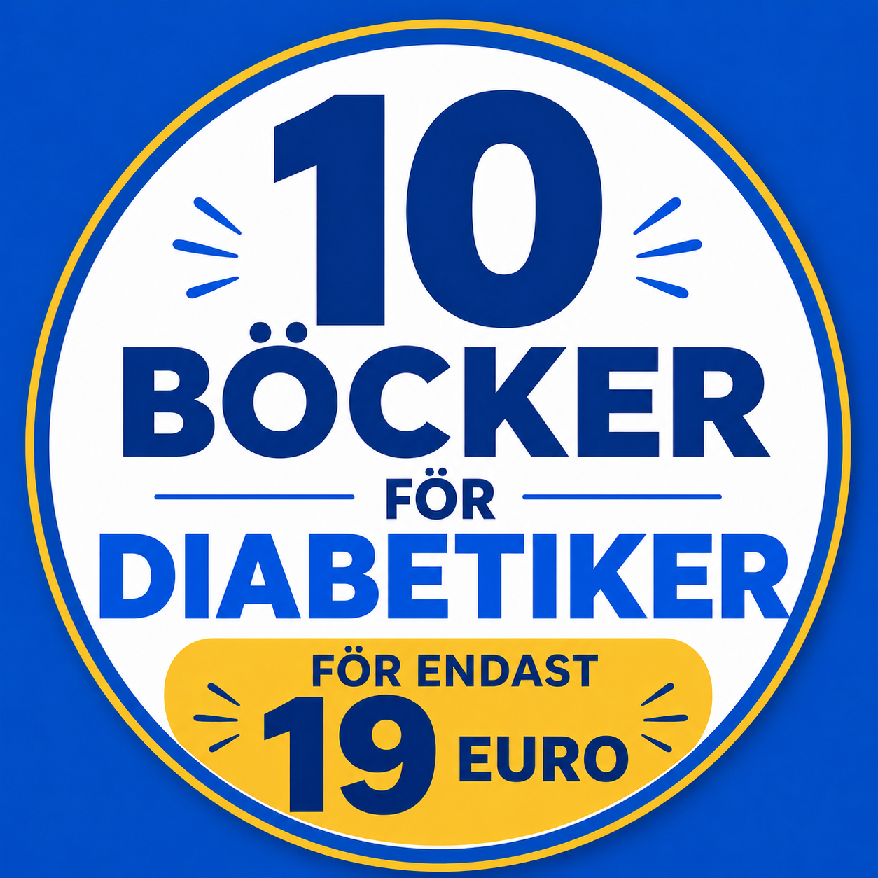 10 böcker för diabetiker