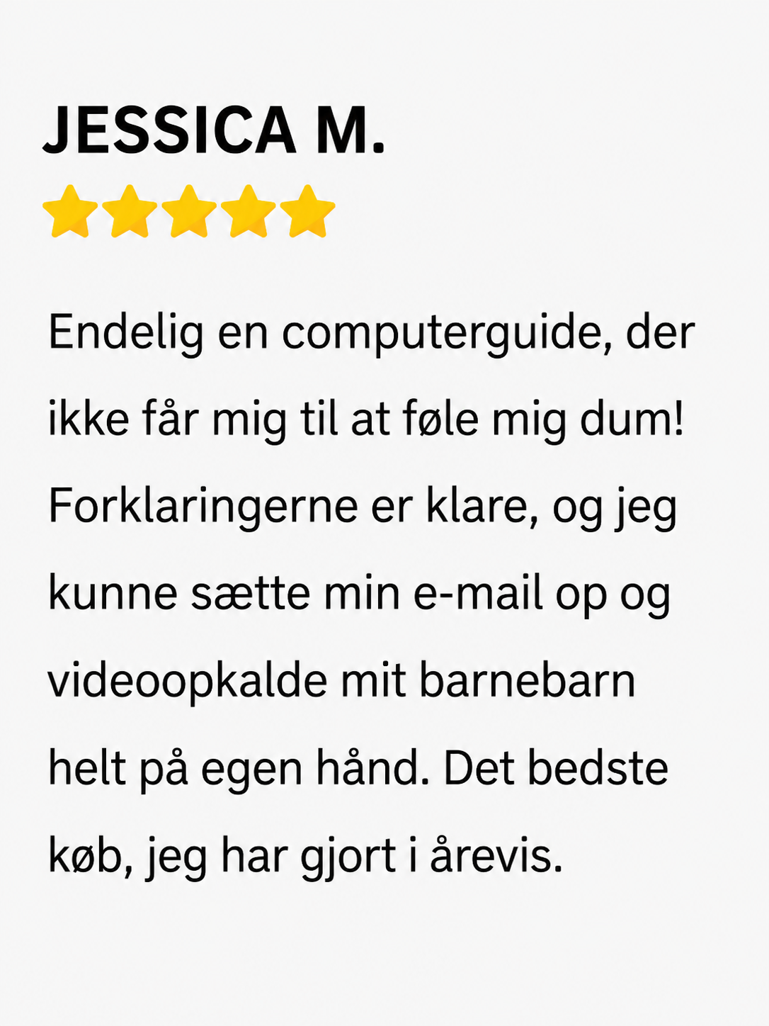 Kundeanmeldelse 1