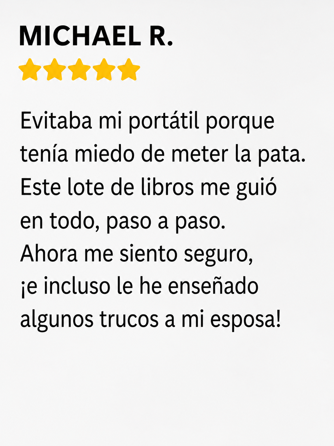 Opinión del cliente 2