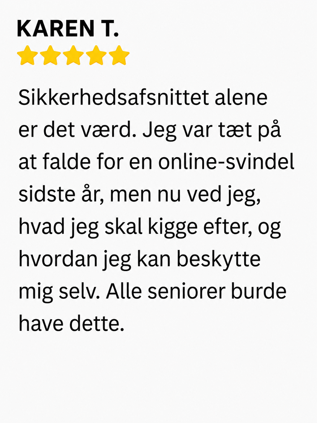 Kundeanmeldelse 3