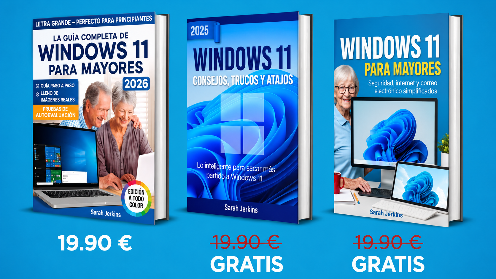 Paquete de 3 libros
