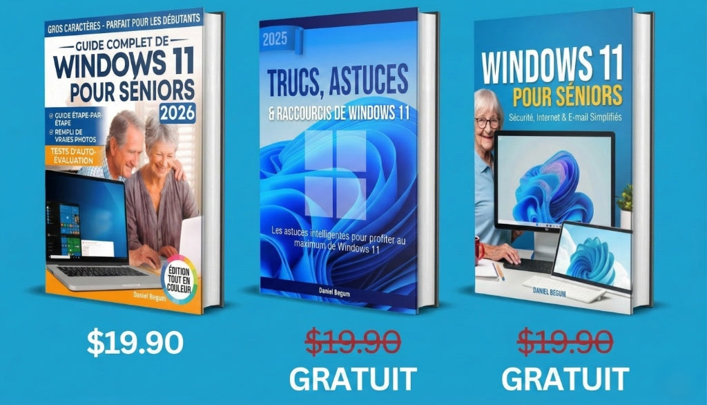 Pack de 3 livres
