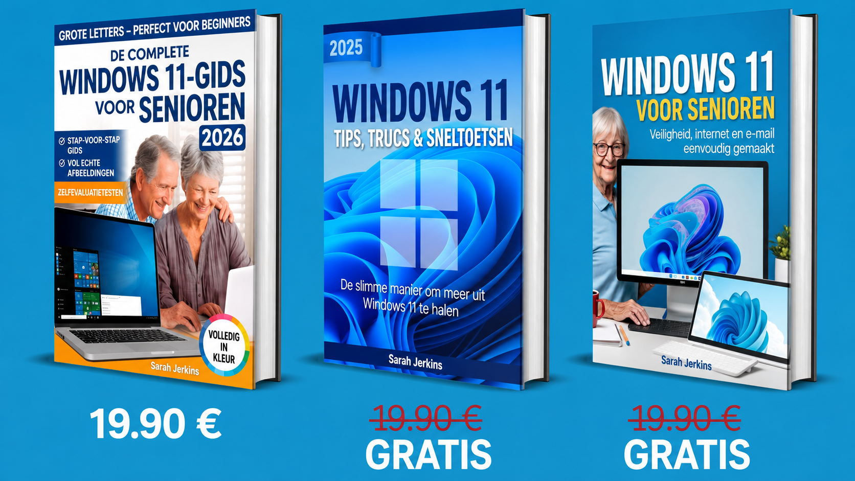 Pakket van 3 boeken