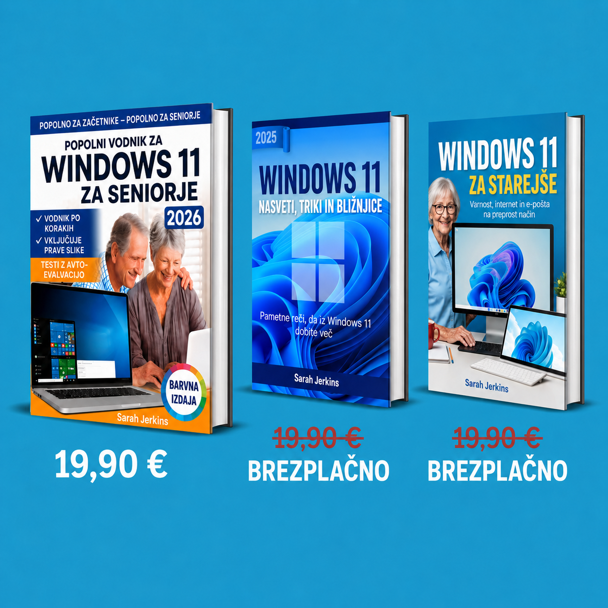 Paket 3 knjig
