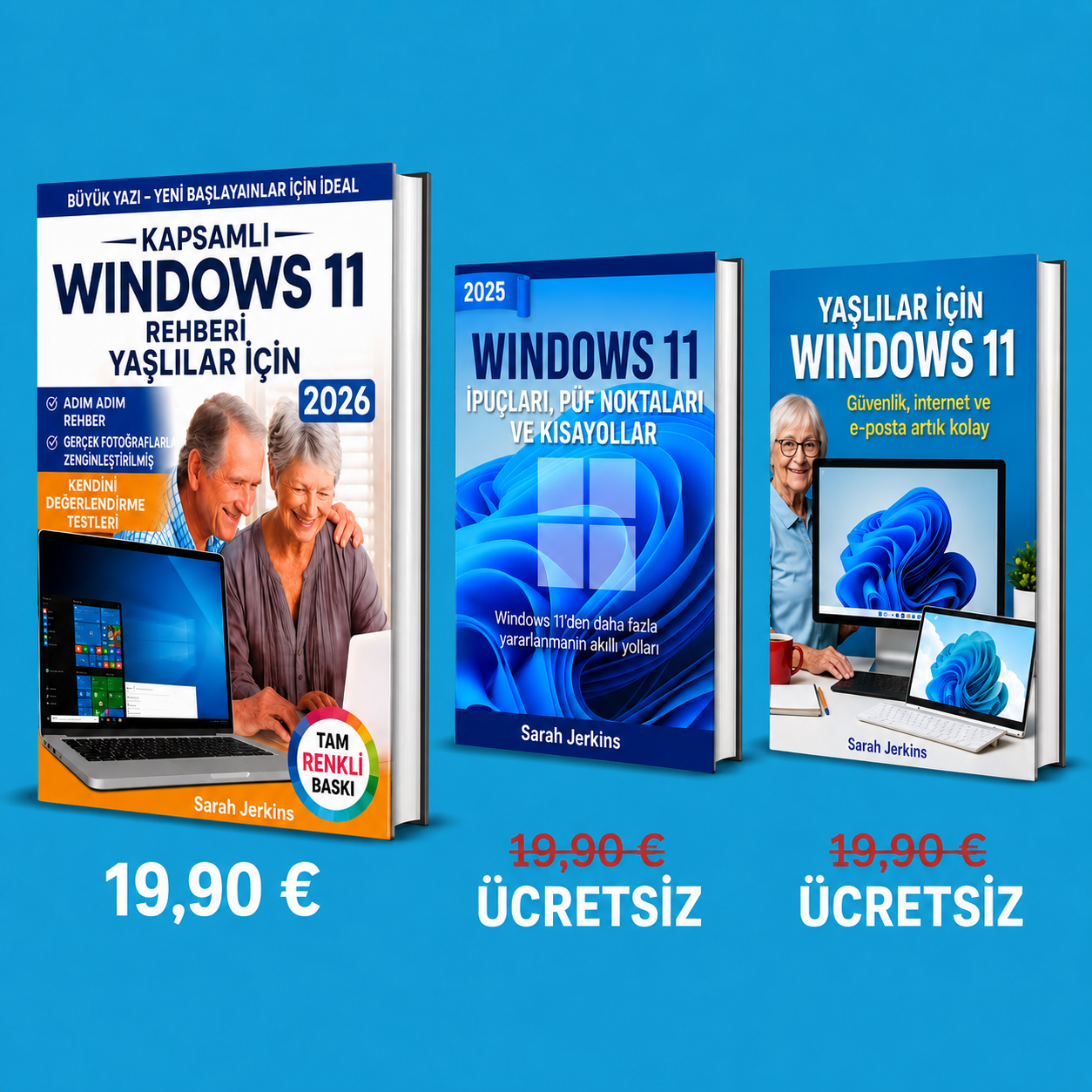3 kitaplık paket