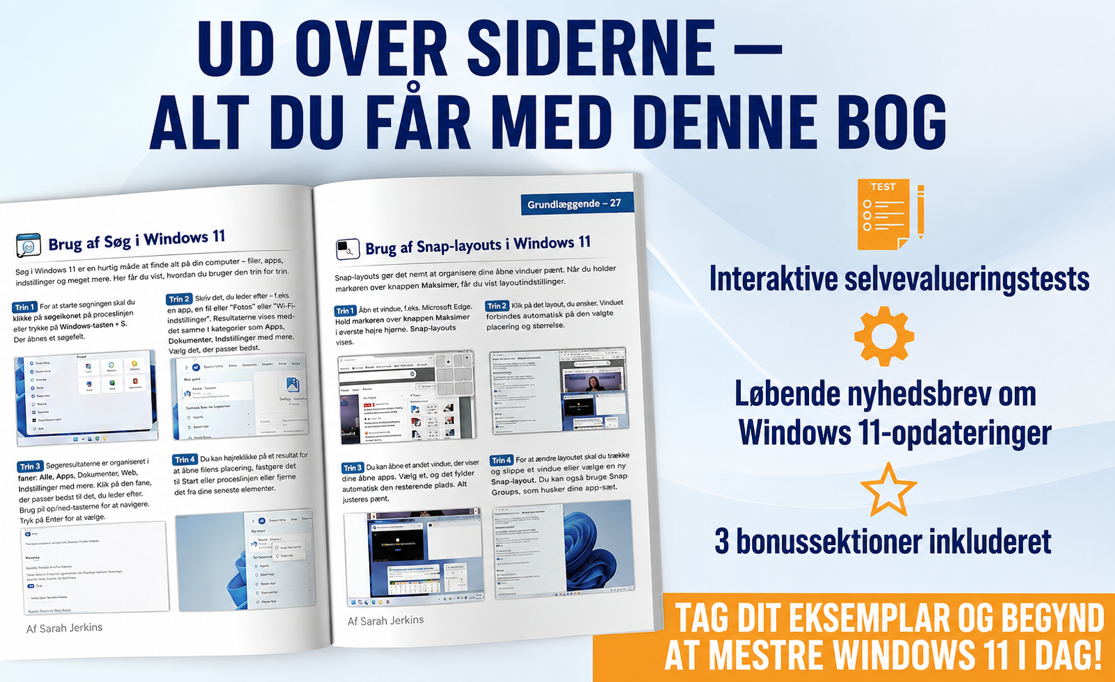 Seniorer der bruger Windows 11