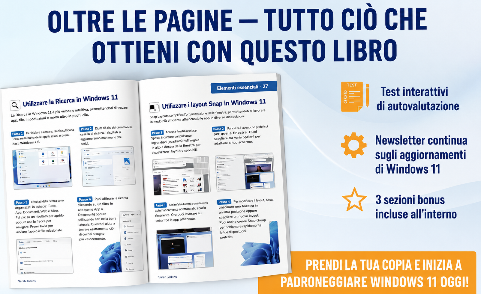 Senior che usano Windows 11